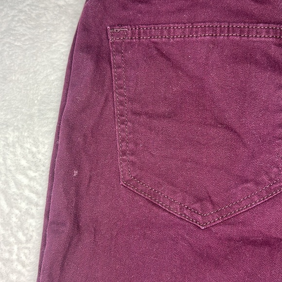 💖GAP Denim Jeggings Burgundy Women 6/28 - Picture 3 of 7